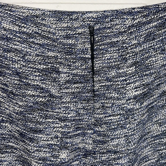 Ann Taylor Blue and Cream Knit Office Pencil Skirt, Women’s Size 4 - Picture 5 of 7